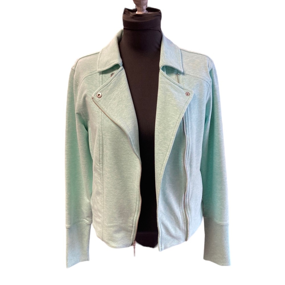 H by Halston Moto Stretch Jacket